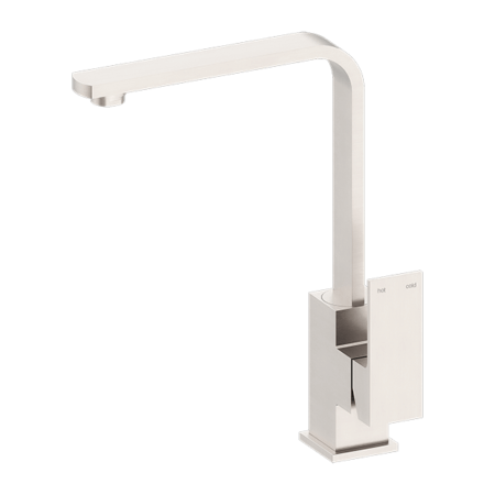 Tapware Nero Celia Kitchen Mixer Builders Range Colour: Brushed Nickel Place & Palette