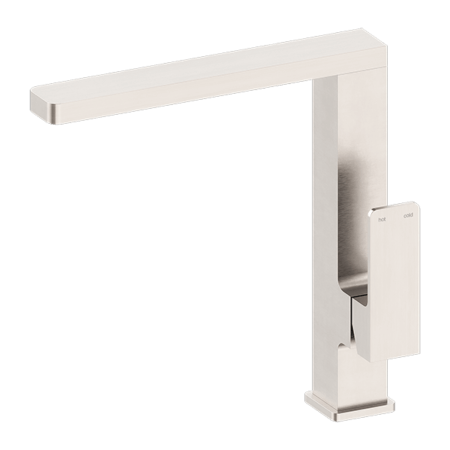 Tapware Nero Celia Kitchen Mixer Colour: Brushed Nickel Place & Palette