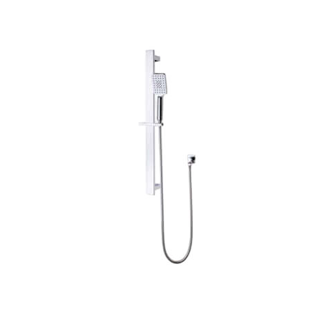 Showers Nero Celia New Shower Rail Colour: Chrome Place & Palette