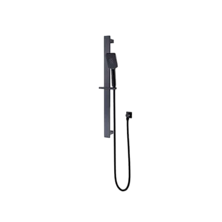 Showers Nero Celia New Shower Rail Colour: Matte Black Place & Palette