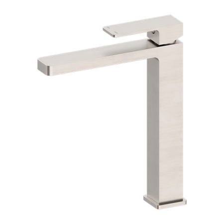 Tapware Nero Celia Tall Basin Mixer Colour: Brushed Nickel Place & Palette