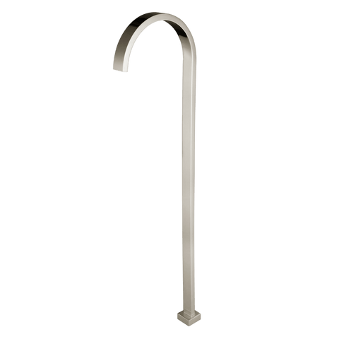 Tapware Modern National Chao Freestanding Bath Spout Colour: Pvd Brushed Nickel Place & Palette