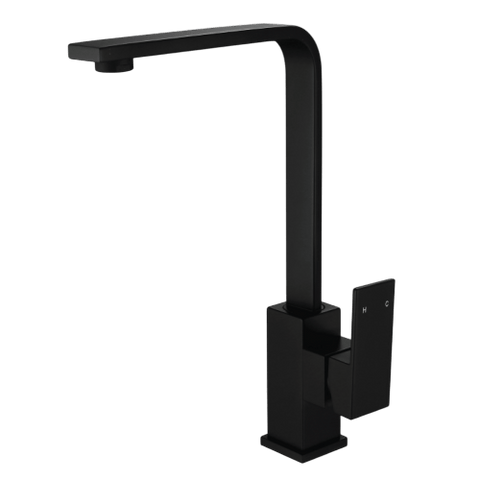 Tapware Modern National Chao Mini Kitchen Mixer Colour: Electroplated Matte Black Place & Palette