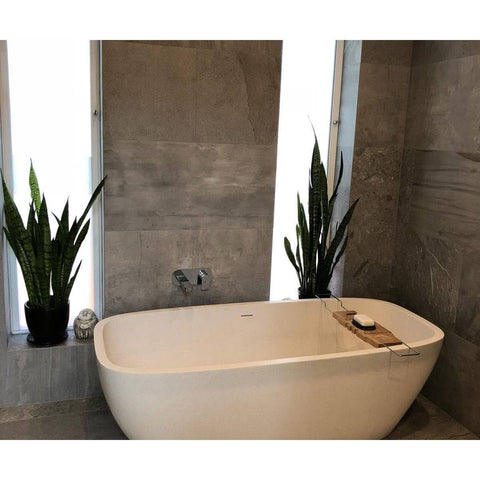 Baths Pietra Bianca Chelsea Bath Colour: Malibu Solid Size: 1500x750x530 Place & Palette