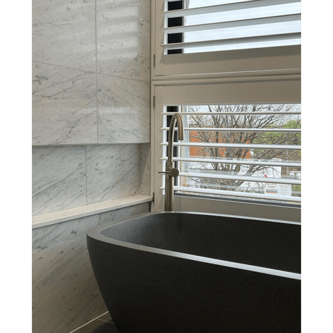 Baths Pietra Bianca Chelsea Bath Colour: Malibu Solid Size: 1500x750x530 Place & Palette