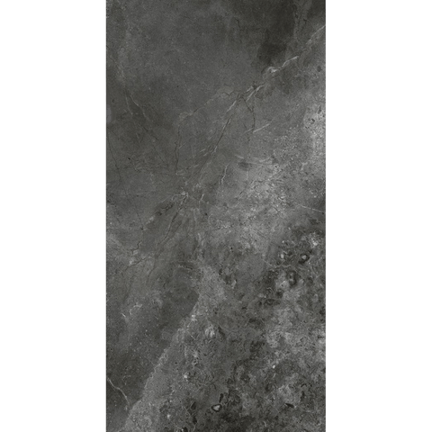 Tiles The Manly Collection Chiswick Glazed Porcelain Honed Tile Colour: Charcoal Size: 300x600mm Place & Palette
