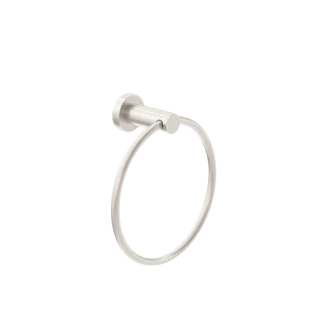 Accessories Nero Classic Hand Towel Ring Colour: Brushed Nickel Place & Palette