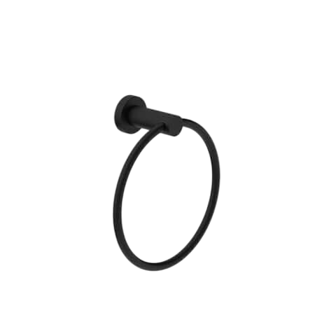 Accessories Nero Classic Hand Towel Ring Colour: Matte Black Place & Palette
