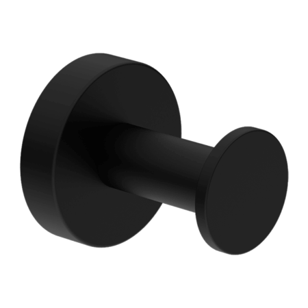 Accessories Nero Classic Robe Hook Colour: Matte Black Place & Palette