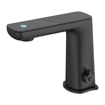 Tapware Nero Claudia Sensor Mixer With Black Top Display Colour: Matte Black Place & Palette