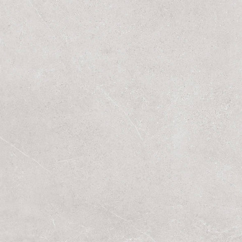 Tiles The Manly Collection Crete Porcelain Tile Colour: Bianco White Matte Size: 600x600mm P4 Place & Palette