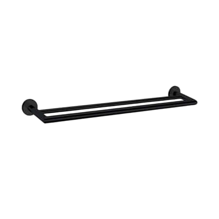 Accessories Nero Dolce Double Towel Rail Colour: Matte Black Size: 700mm Place & Palette