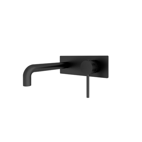 Tapware Nero Dolce Wall Basin/Bath Mixer Colour: Matte Black Place & Palette