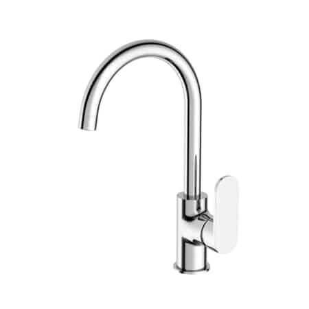 Tapware Nero Ecco Kitchen Mixer Colour: Chrome Place & Palette
