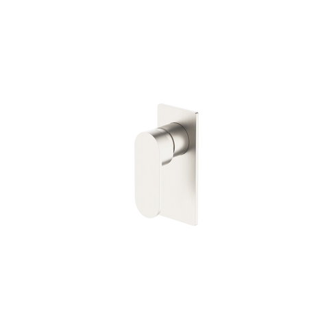 Showers Nero Ecco Shower Mixer Colour: Brushed Nickel Place & Palette