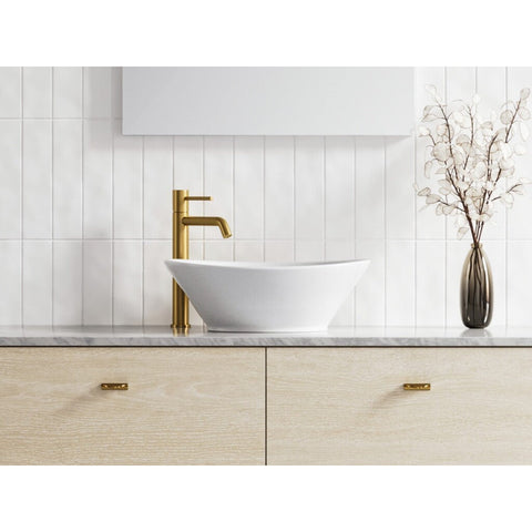 Basins Timberline Elite Ceramic Basin 415mm Color: White Gloss Place & Palette