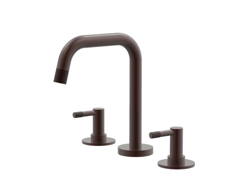 Tapware ParTaps Elm Basin Set Swivel Colour: Antique Copper Place & Palette