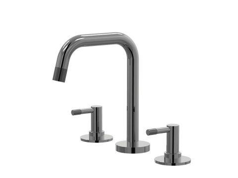 Tapware ParTaps Elm Basin Set Swivel Colour: Black Sapphire Place & Palette
