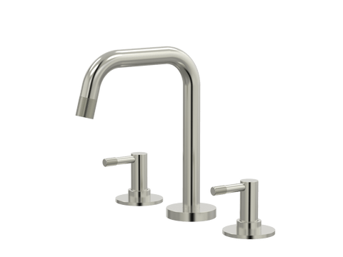 Tapware ParTaps Elm Basin Set Swivel Colour: Brushed Nickel Place & Palette