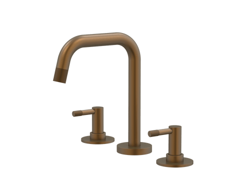 Tapware ParTaps Elm Basin Set Swivel Colour: Burnished Place & Palette