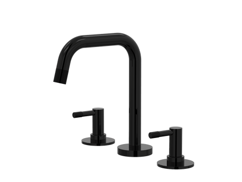 Tapware ParTaps Elm Basin Set Swivel Colour: Midnight Black Place & Palette
