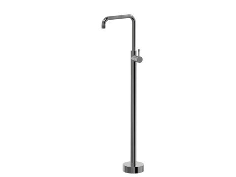 Tapware ParTaps Elm Floor Bath Filler Mixer - 90 Degree Colour: Black Sapphire Place & Palette