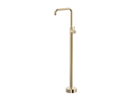 Tapware ParTaps Elm Floor Bath Filler Mixer - 90 Degree Colour: Brass Gold Place & Palette