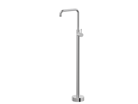 Tapware ParTaps Elm Floor Bath Filler Mixer - 90 Degree Colour: Brushed Chrome Place & Palette