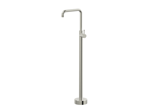 Tapware ParTaps Elm Floor Bath Filler Mixer - 90 Degree Colour: Brushed Nickel Place & Palette