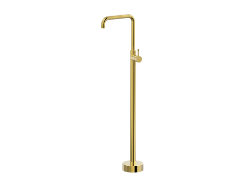 Tapware ParTaps Elm Floor Bath Filler Mixer - 90 Degree Colour: Gold Place & Palette