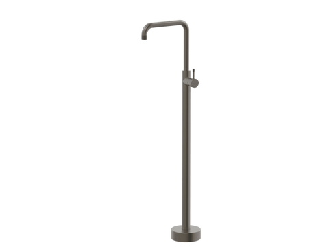 Tapware ParTaps Elm Floor Bath Filler Mixer - 90 Degree Colour: Gunmetal Place & Palette