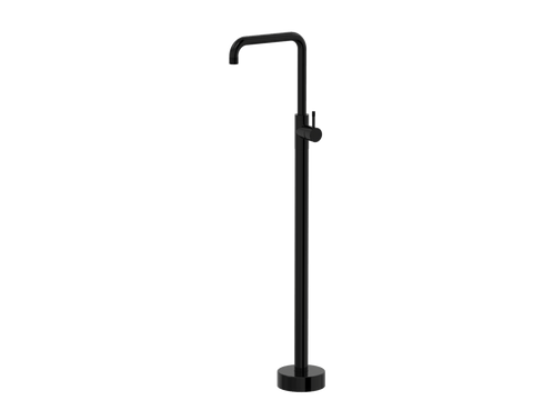 Tapware ParTaps Elm Floor Bath Filler Mixer - 90 Degree Colour: Midnight Black Place & Palette