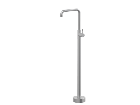 Tapware ParTaps Elm Floor Bath Filler Mixer - 90 Degree Colour: Satin Pearl Place & Palette
