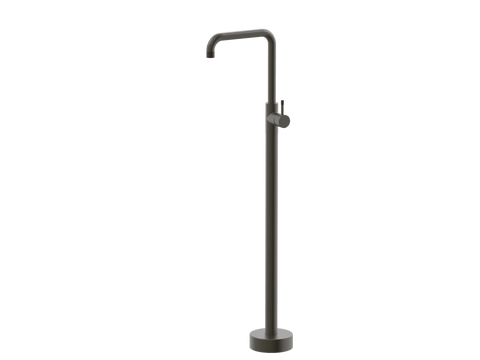 Tapware ParTaps Elm Floor Bath Filler Mixer - 90 Degree Colour: Volcanic Grey Place & Palette
