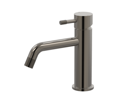 Tapware ParTaps Elm Hob Basin Mixer Colour: Brushed Gunmetal Place & Palette