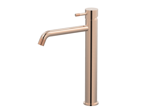 Tapware ParTaps Elm Hob Basin Tower Mixer Colour: Brushed Rose Gold Place & Palette