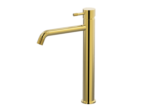 Tapware ParTaps Elm Hob Basin Tower Mixer Colour: Gold Place & Palette