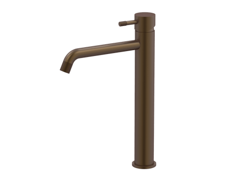 Tapware ParTaps Elm Hob Basin Tower Mixer Colour: Native Brass Place & Palette
