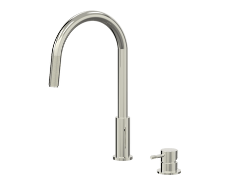 Tapware ParTaps Elm Hob Mixer Pullout Set - Gooseneck Colour: Luminick Place & Palette