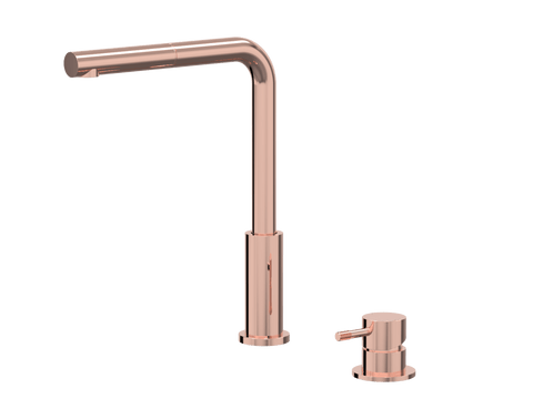 Tapware ParTaps Elm Hob Mixer Pullout Set - Straight Colour: Copper Place & Palette
