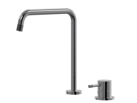 Tapware ParTaps Elm Hob Mixer Set Colour: Black Sapphire Place & Palette