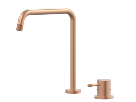 Tapware ParTaps Elm Hob Mixer Set Colour: Brushed Copper Place & Palette