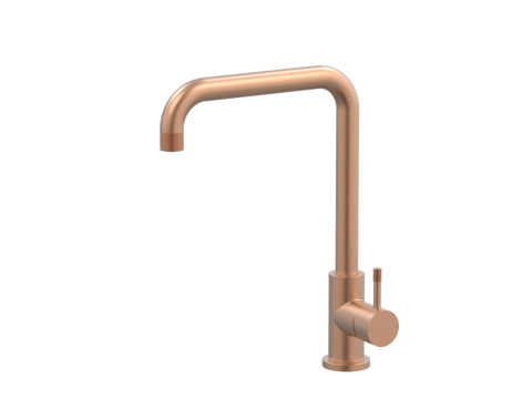 Tapware ParTaps Elm Sink 90 Degree Mixer Colour: Brushed Copper Place & Palette