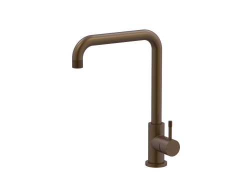 Tapware ParTaps Elm Sink 90 Degree Mixer Colour: Native Brass Place & Palette
