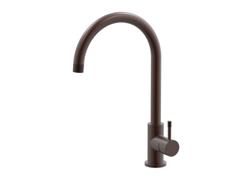 Tapware ParTaps Elm Sink Gooseneck Mixer Colour: Antique Copper Place & Palette