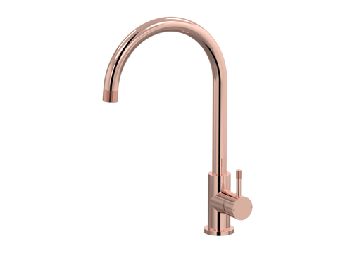 Tapware ParTaps Elm Sink Gooseneck Mixer Colour: Copper Place & Palette