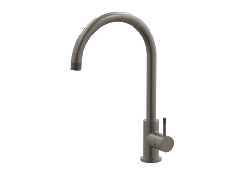 Tapware ParTaps Elm Sink Gooseneck Mixer Colour: Gunmetal Place & Palette