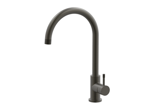 Tapware ParTaps Elm Sink Gooseneck Mixer Colour: Volcanic Grey Place & Palette