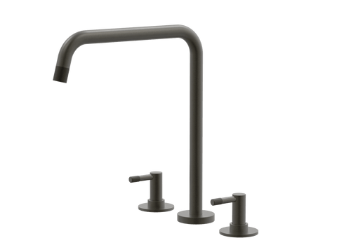 Tapware ParTaps Elm Sink Set Hob Swivel Colour: Volcanic Grey Place & Palette