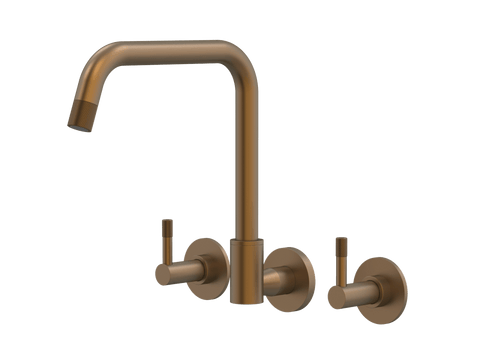 Tapware ParTaps Elm Sink Set Wall Swivel Colour: Burnished Style: Original Place & Palette